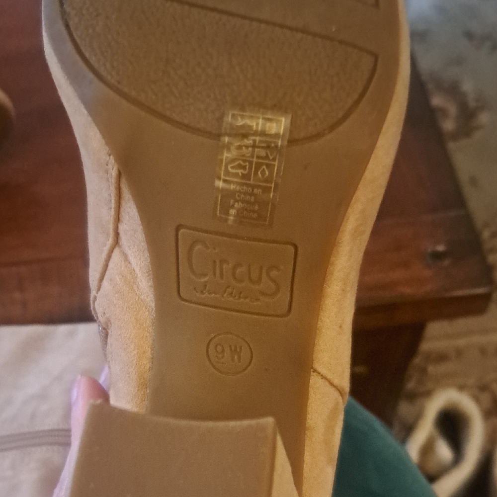 Circus by Sam Edelman Tan Heeled Boots - Picture 5 of 5